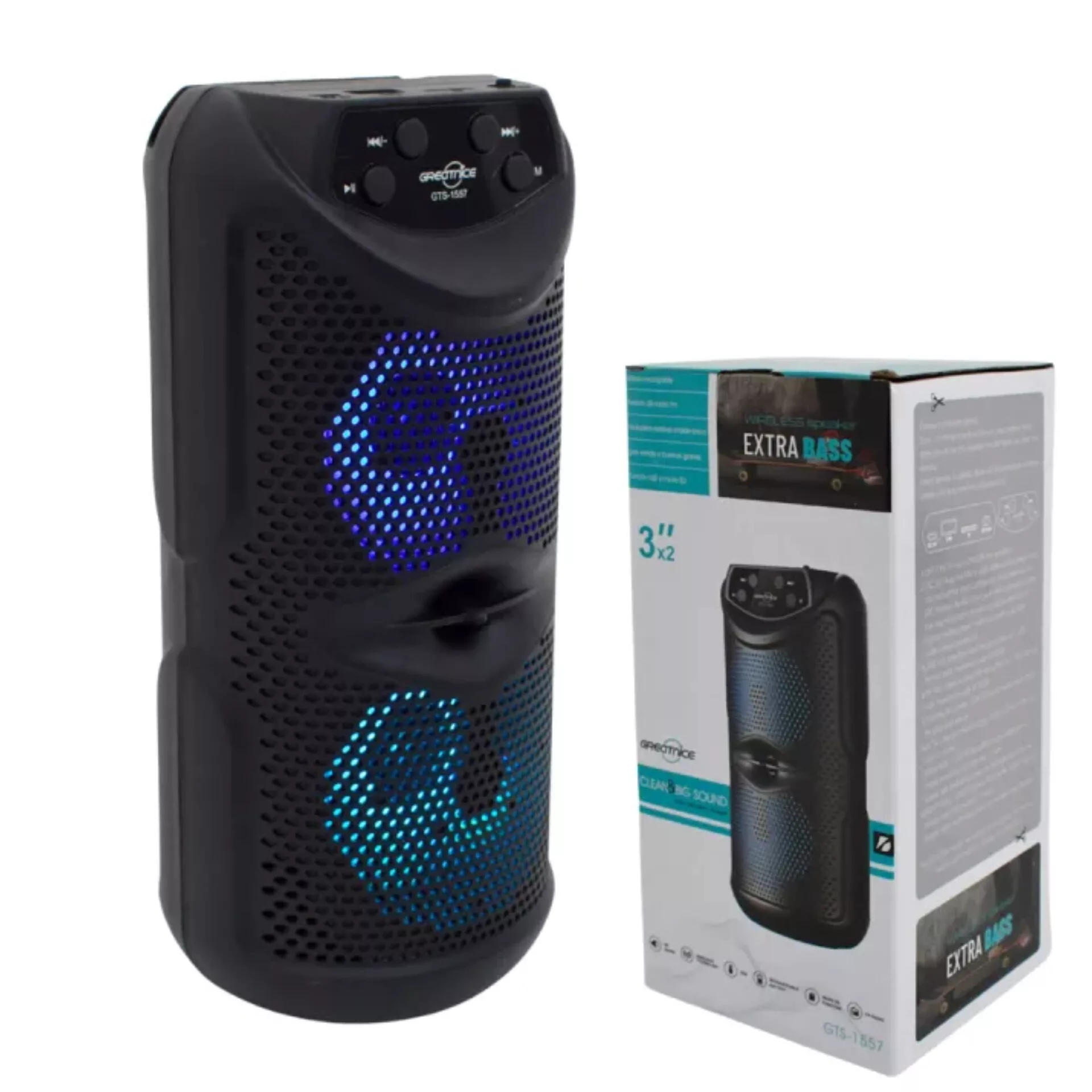 اسپیکر بلوتوثی قابل حمل مدل GTS-1550