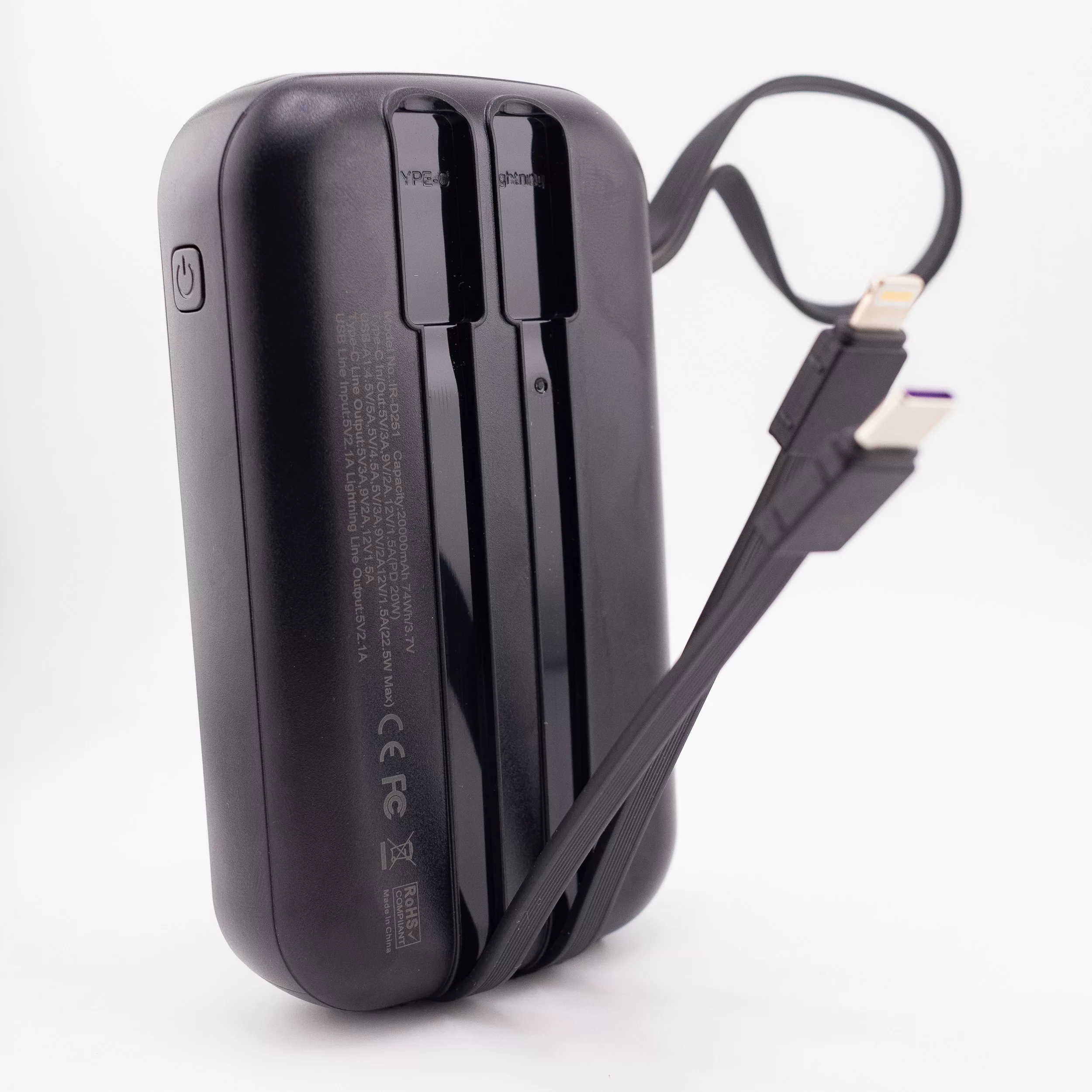 پاوربانک آیرنج مدل IR- D251 ظرفیت 20000 میلیآمپرساعت