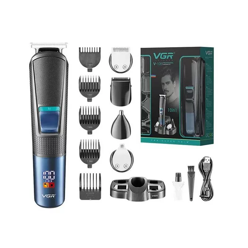 ماشین اصلاح موی سر و صورت وی جی ار مدل V-108