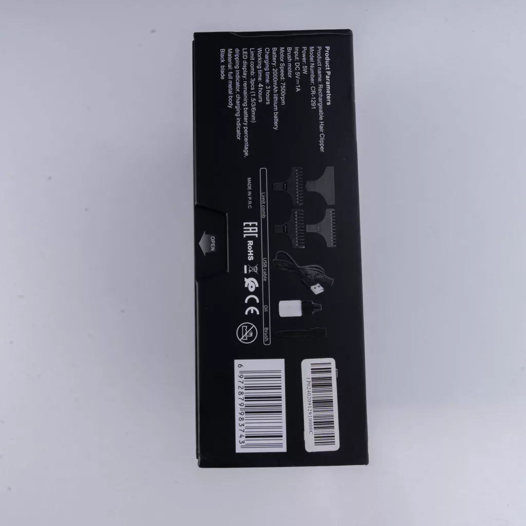 ماشین اصلاح موی سر و صورت شارژی کرونیر مدل CR-1291