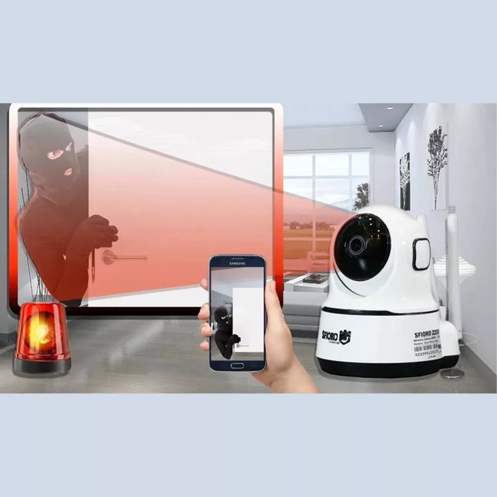 دوربین مداربسته بیسیم تحت شبکه اسفیورد مدل Z-210