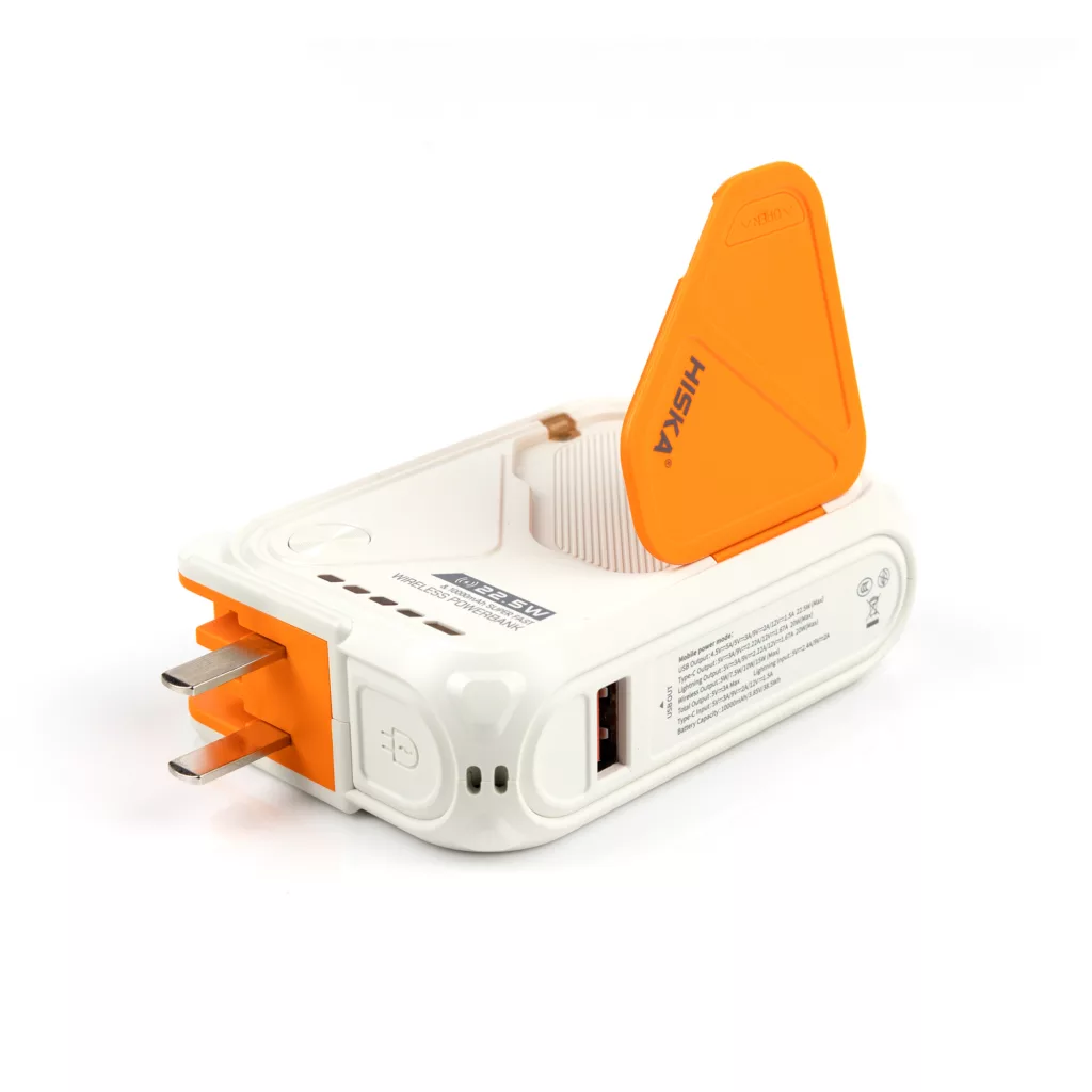 پاوربانک هیسکا مدل HP-123PD ظرفیت 10000 میلی آمپر ساعت