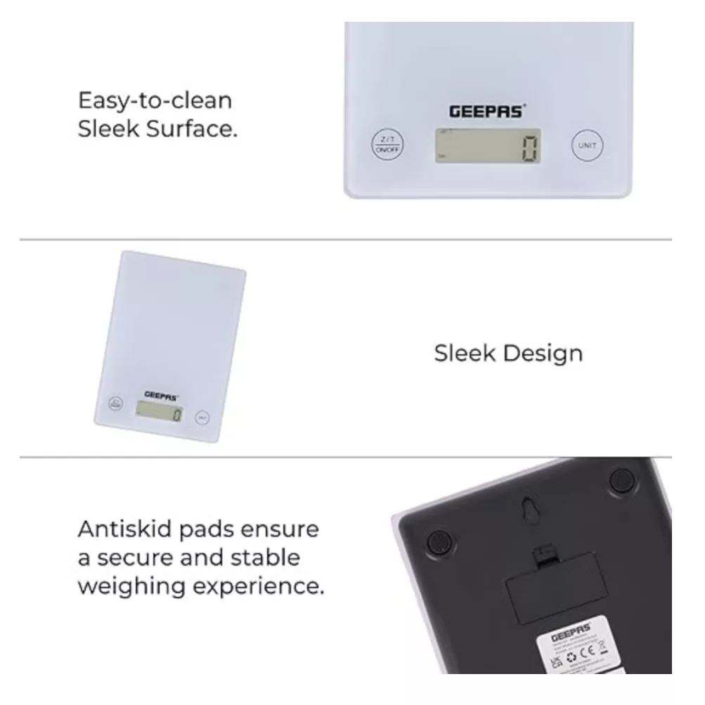 ترازوی آشپزخانه جی پاس مدل GKS46525uk