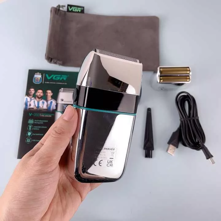 ماشین اصلاح موی صورت شارژی وی جی ار مدل V-350