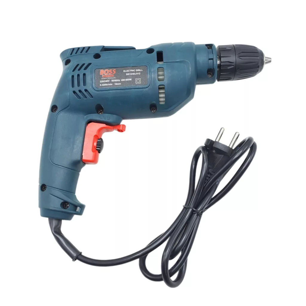 دریل پیچ گوشتی برقی سه نظام 10 اتوماتیک 600 وات باس مدل BS123DJ312