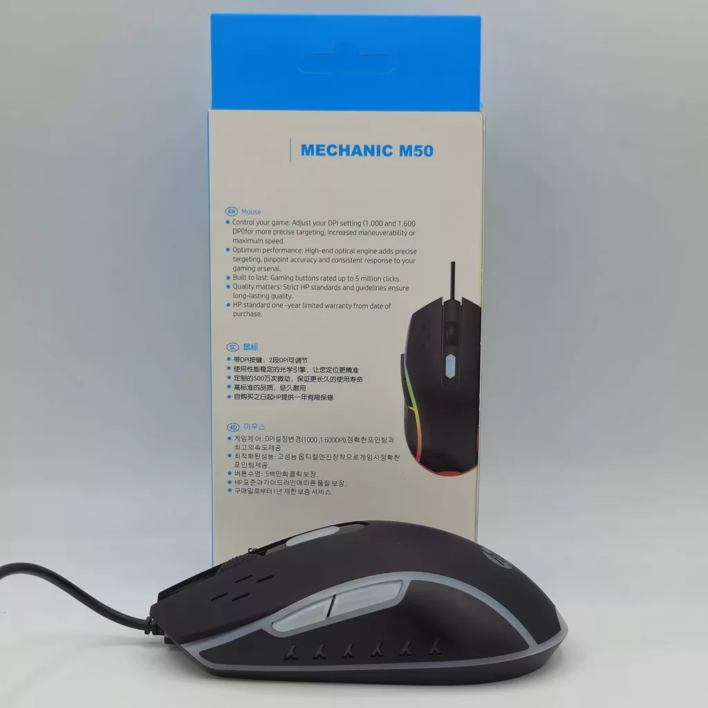 ماوس گیمینگ مدل HP-MECHANIC کد M50