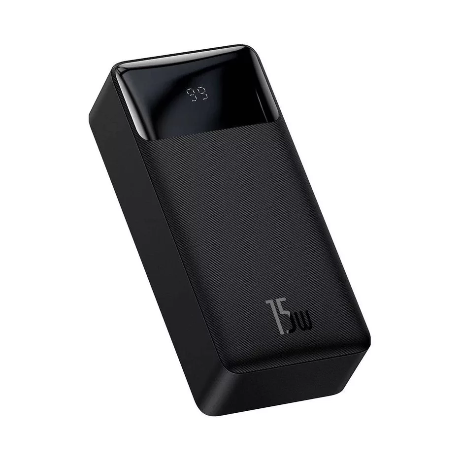 پاوربانک بیسوس مدل AMPB15W ظرفیت 30000 میلی آمپر ساعت