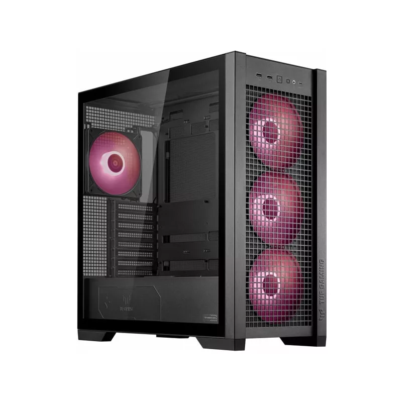 کیس کامپیوتر ایسوس مدل  TUF Gaming GT302 ARGB BK