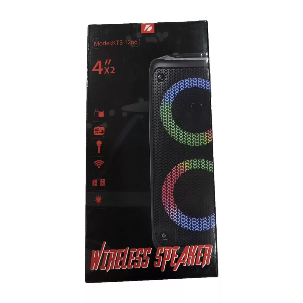 اسپیکر بلوتوثی قابل حمل مدل KTS-1266