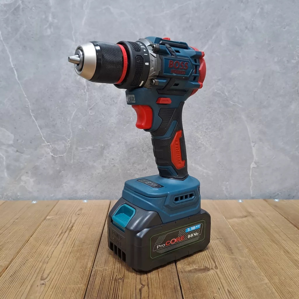 مجموعه 28 عددی دریل پیچ گوشتی شارژی براشلس صنعتی باس مدل LIFE _ STYLE