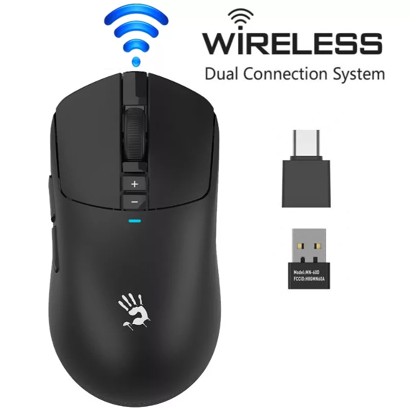 ماوس گیمینگ دوگانه بی‌سیم و باسیم ای فورتک مدل R72_ULTRA