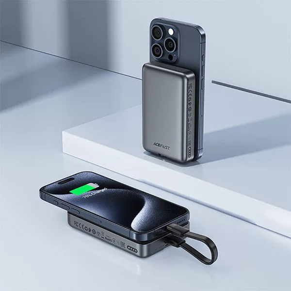 پاوربانک ایس فست مدل M10 ظرفیت 10000 میلی‌آمپر ساعت