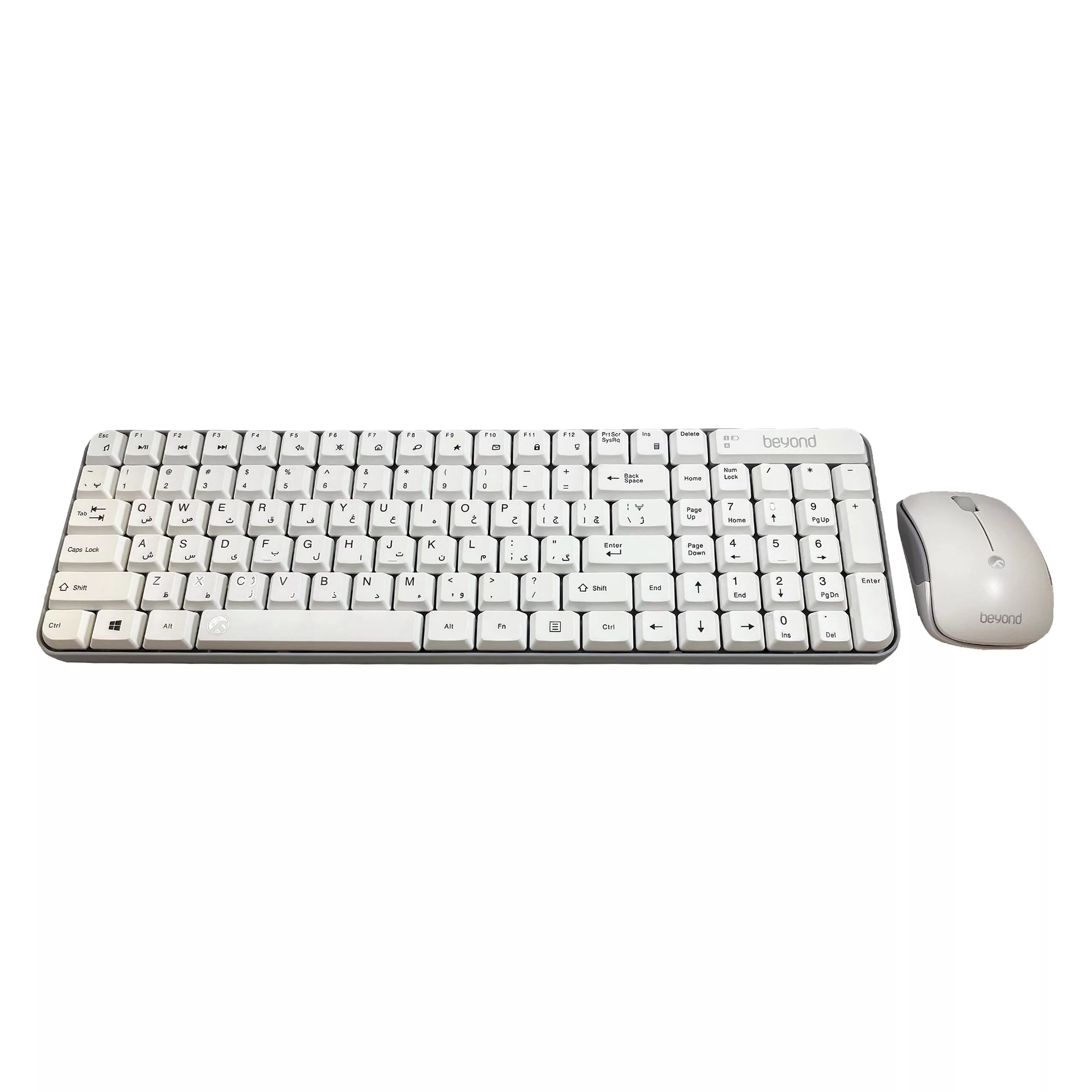 کیبورد و ماوس بی سیم بیاند مدل BMK-2261RF، سوییچ ممبران، Compact 1800