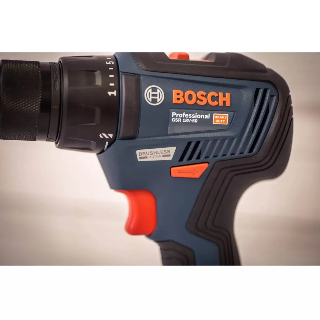 دریل  پیچ گوشتی چکشی شارژی بوش مدل GSB 18V-50 Professional HEAVY DUTY
