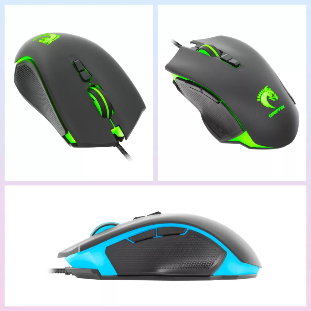 ماوس مخصوص بازی گرین مدل GM604-RGB