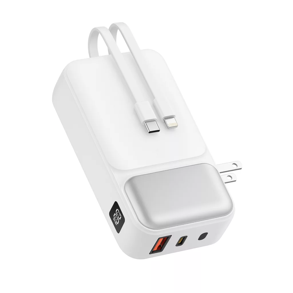 پاوربانک پارمپ مدل PBF-PL20000 22.5W ظرفیت 20000 میلی آمپر ساعت