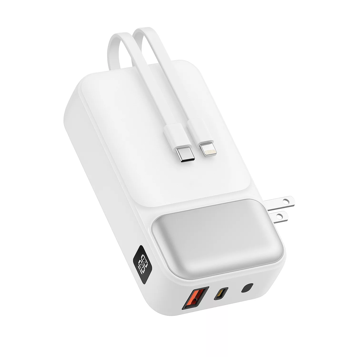 پاوربانک پارمپ مدل PBF-PL20000 22.5W ظرفیت 20000 میلی آمپر ساعت