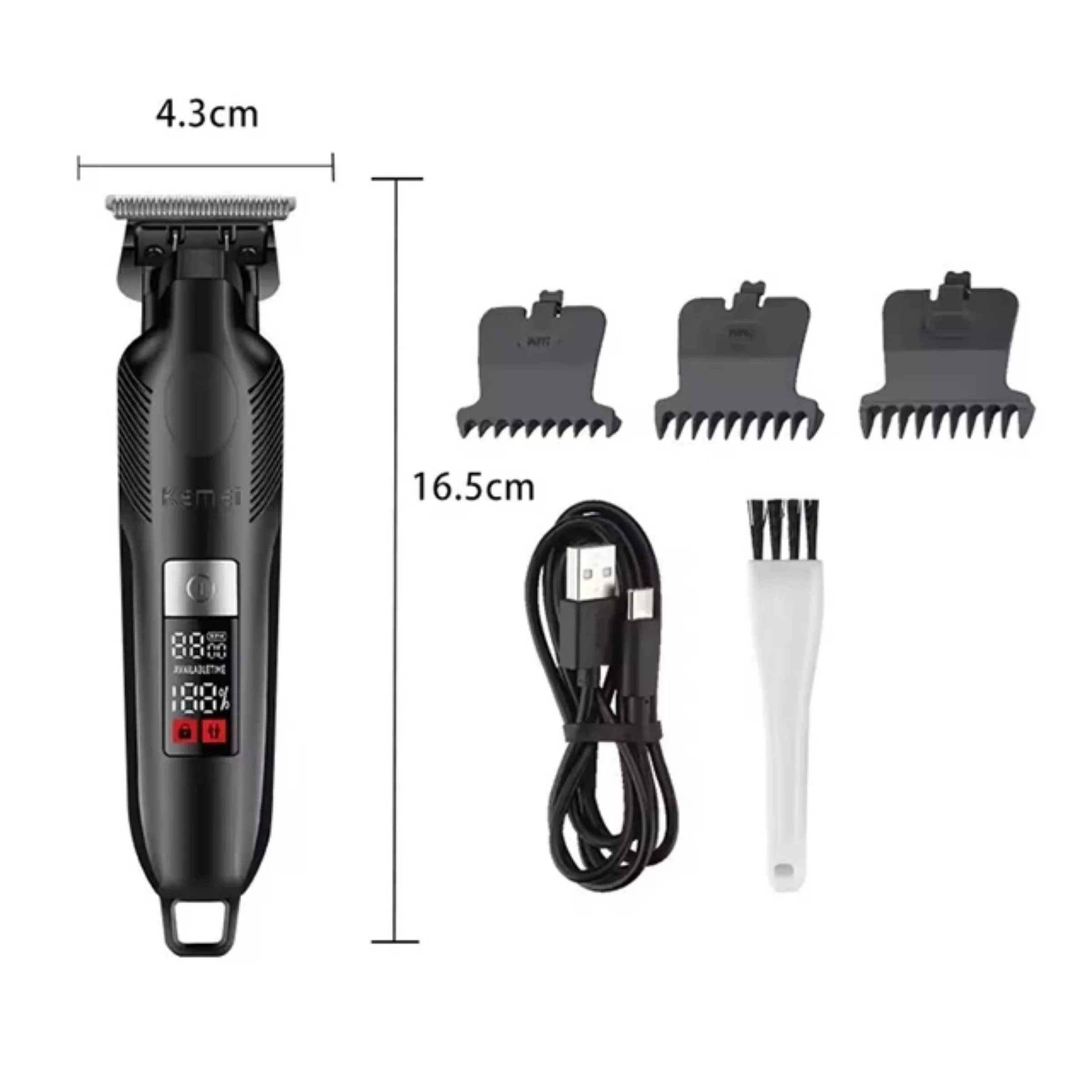 ماشین اصلاح موی سر و صورت شارژی کیمی مدل km-2284