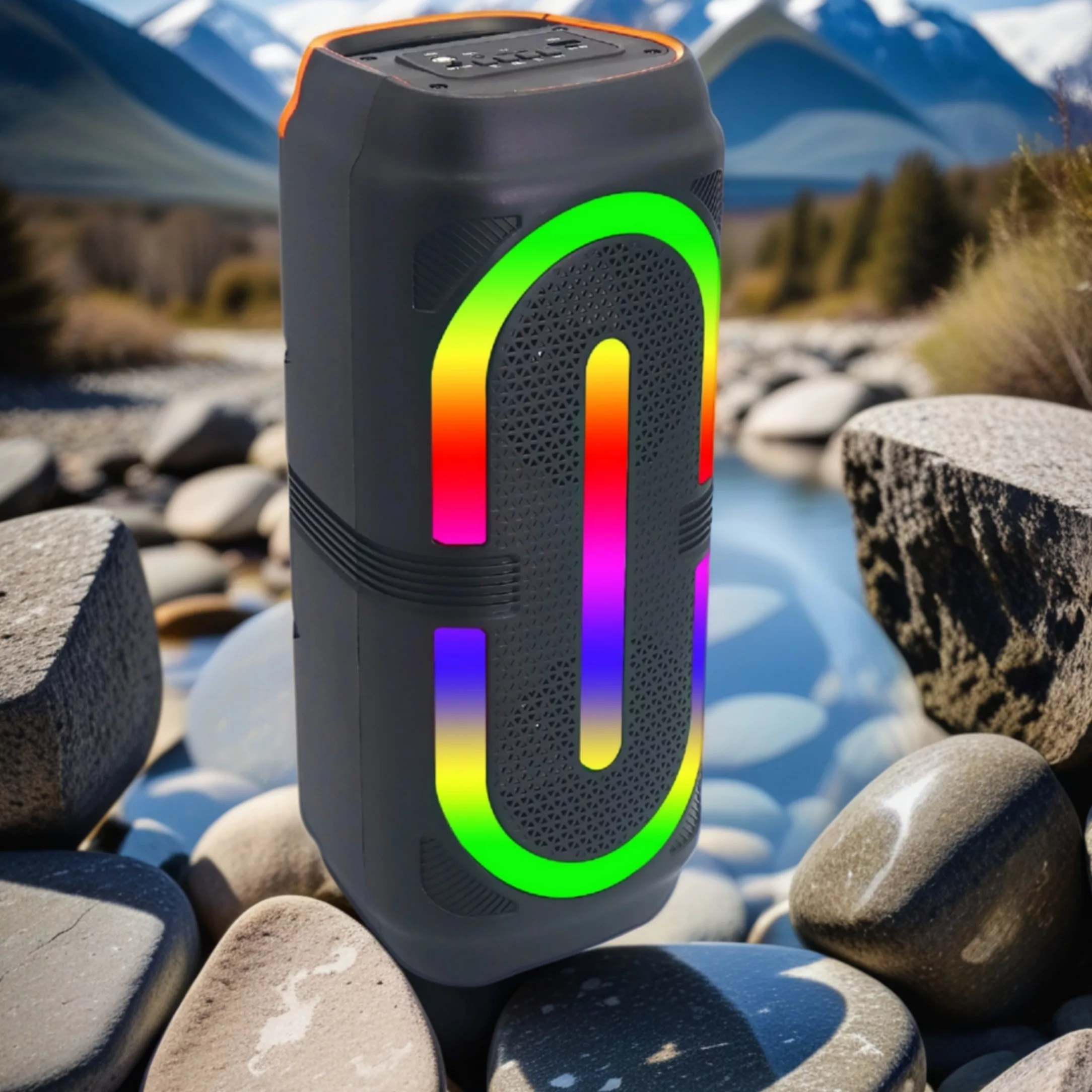 اسپیکر بلوتوثی قابل حمل پرودا مدل BOM BOX 700