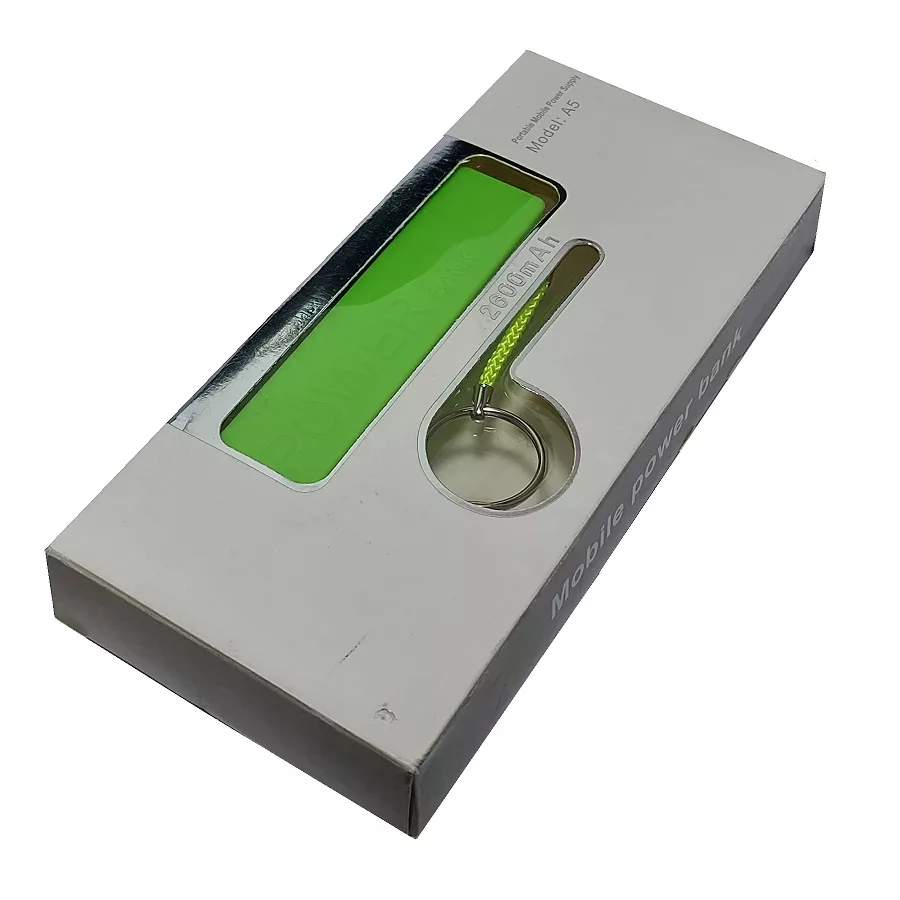 پاوربانک مدل A5 ظرفیت 2600 میلی آمپر ساعت