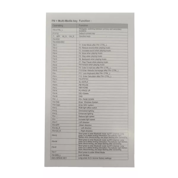 کیبورد مخصوص بازی نورث پلاس مدل  PHANTOM K401