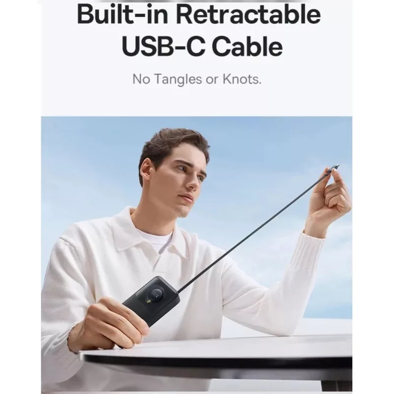 پاوربانک بیسوس مدل 65W NOMOS ظرفیت 20000 هزار میلی آمپر همراه با کابل USB-C