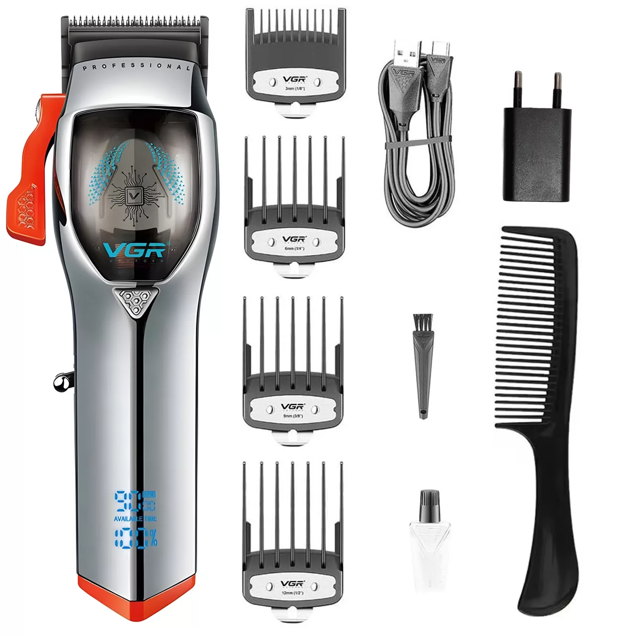 ماشین اصلاح موی سر شارژی وی جی ار مدل V-647