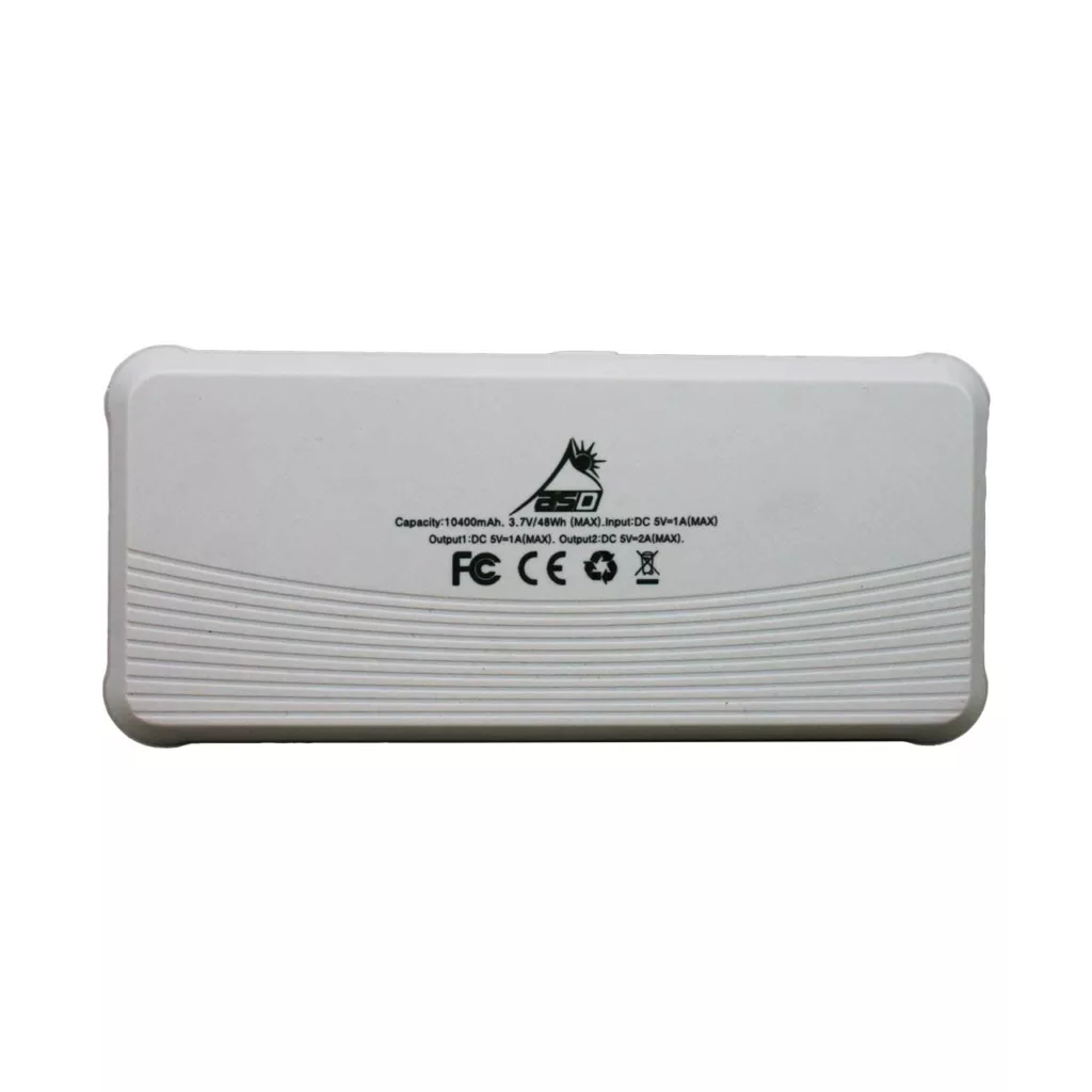 پاوربانک ای اس دی مدل PLAY ظرفیت 10400 میلی آمپر ساعت