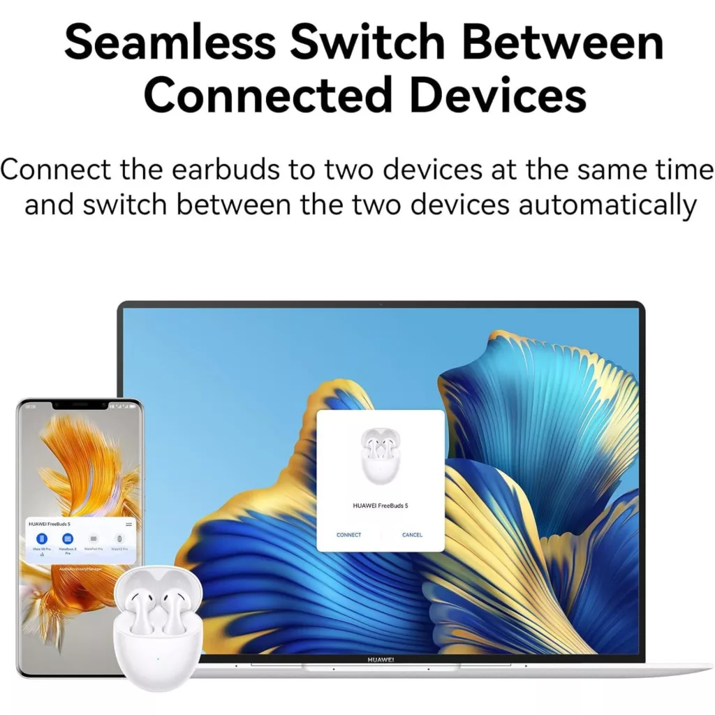 هدفون بلوتوثی هوآوی مدل FreeBuds 5