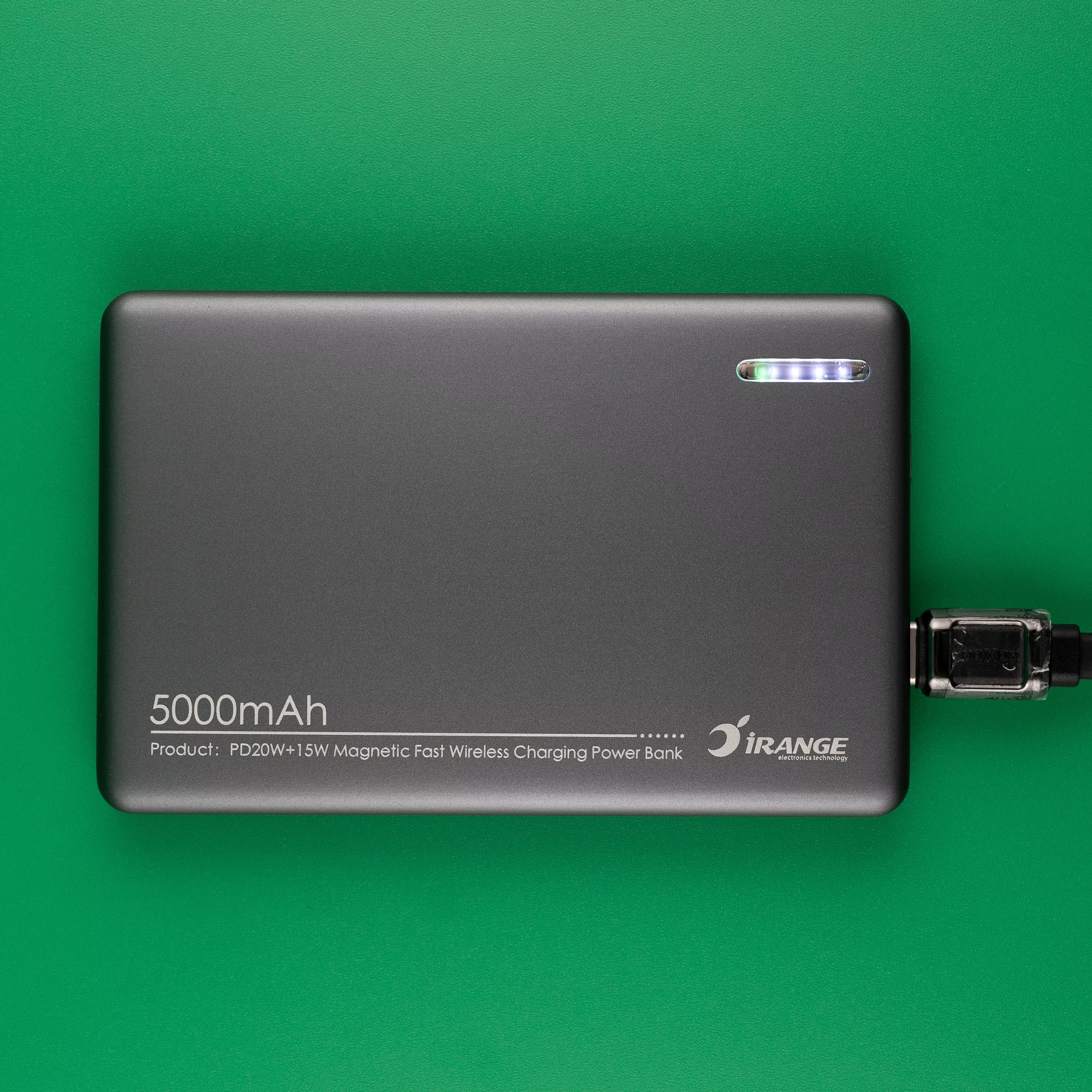 پاوربانک آیرنج طرح مگ سیف مدل IR- X12 ظرفیت 5000 میلیآمپرساعت