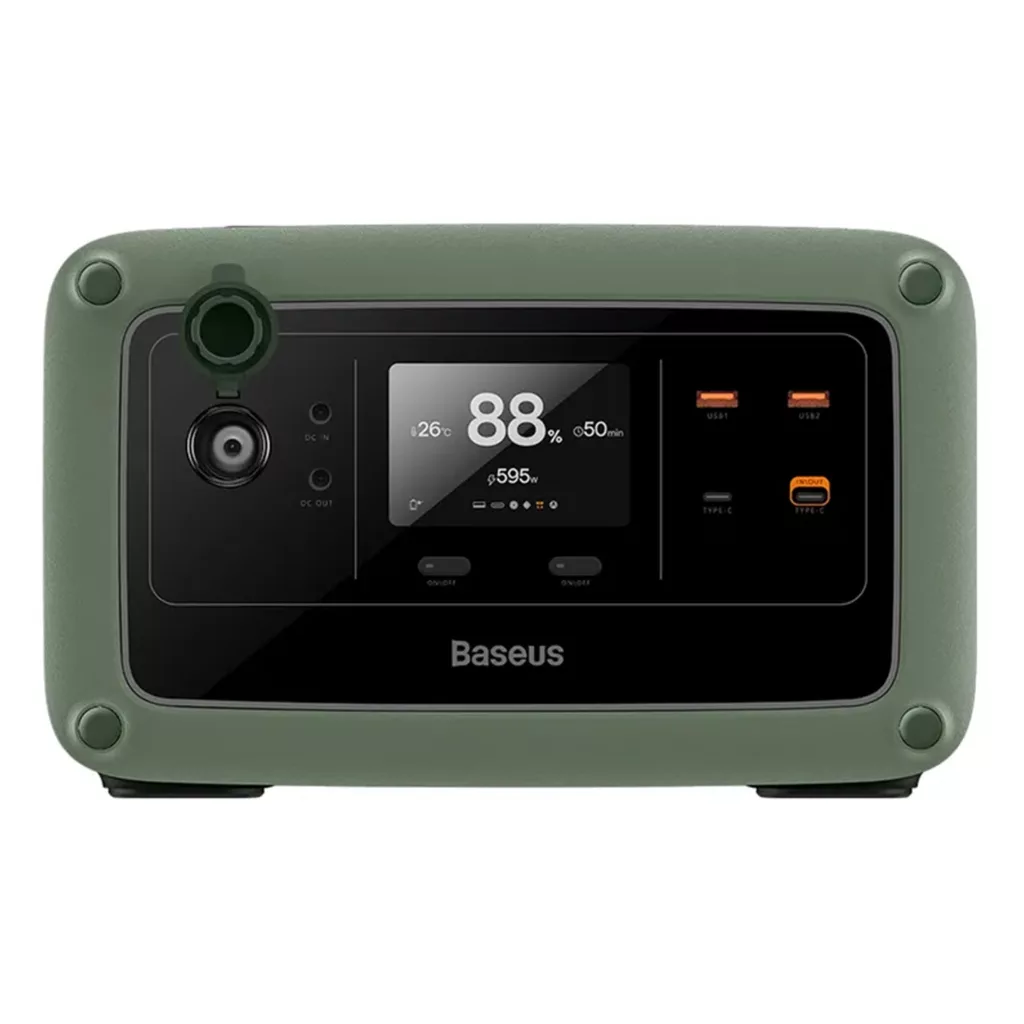 پاوربانک 600 وات باسئوس مدل CGNL ظرفیت 180000 میلیآمپر ساعت