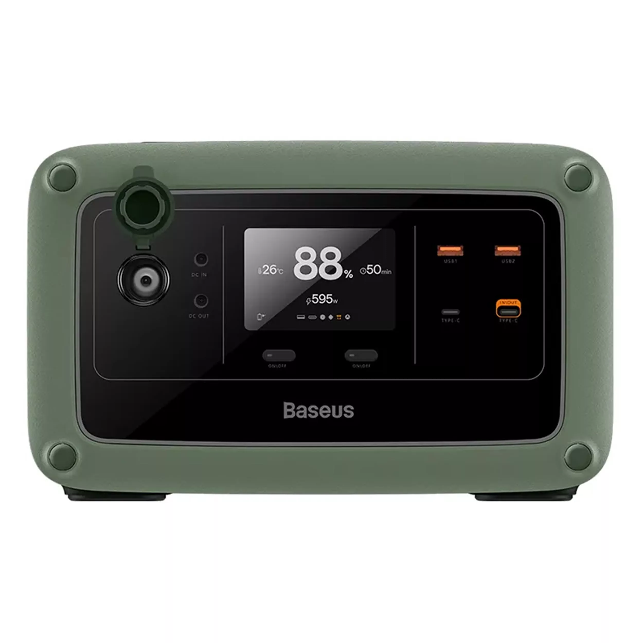 پاوربانک 600 وات باسئوس مدل CGNL ظرفیت 180000 میلیآمپر ساعت