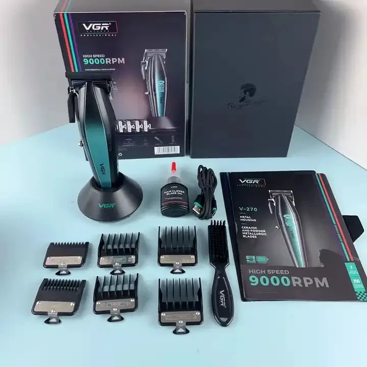 ماشین اصلاح موی سر و صورت وی جی ار مدل v-270