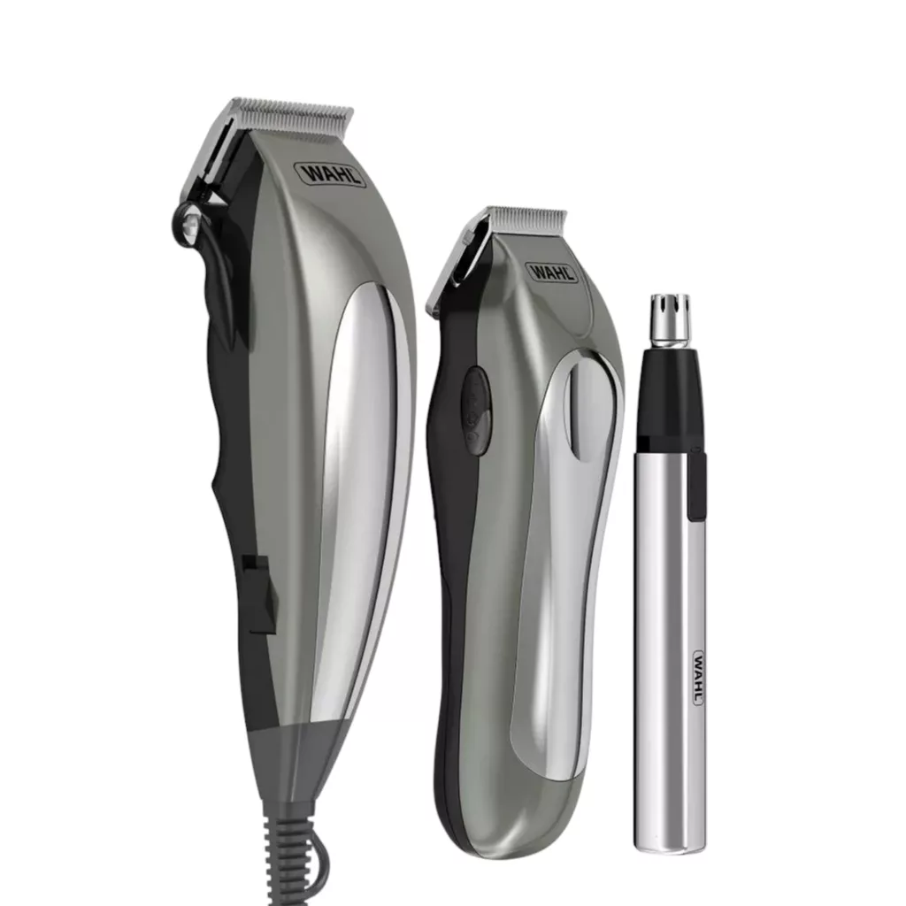 ماشین اصلاح موی سر و صورت وال پروفشنال مدل Deluxe مجموعه 3 عددی