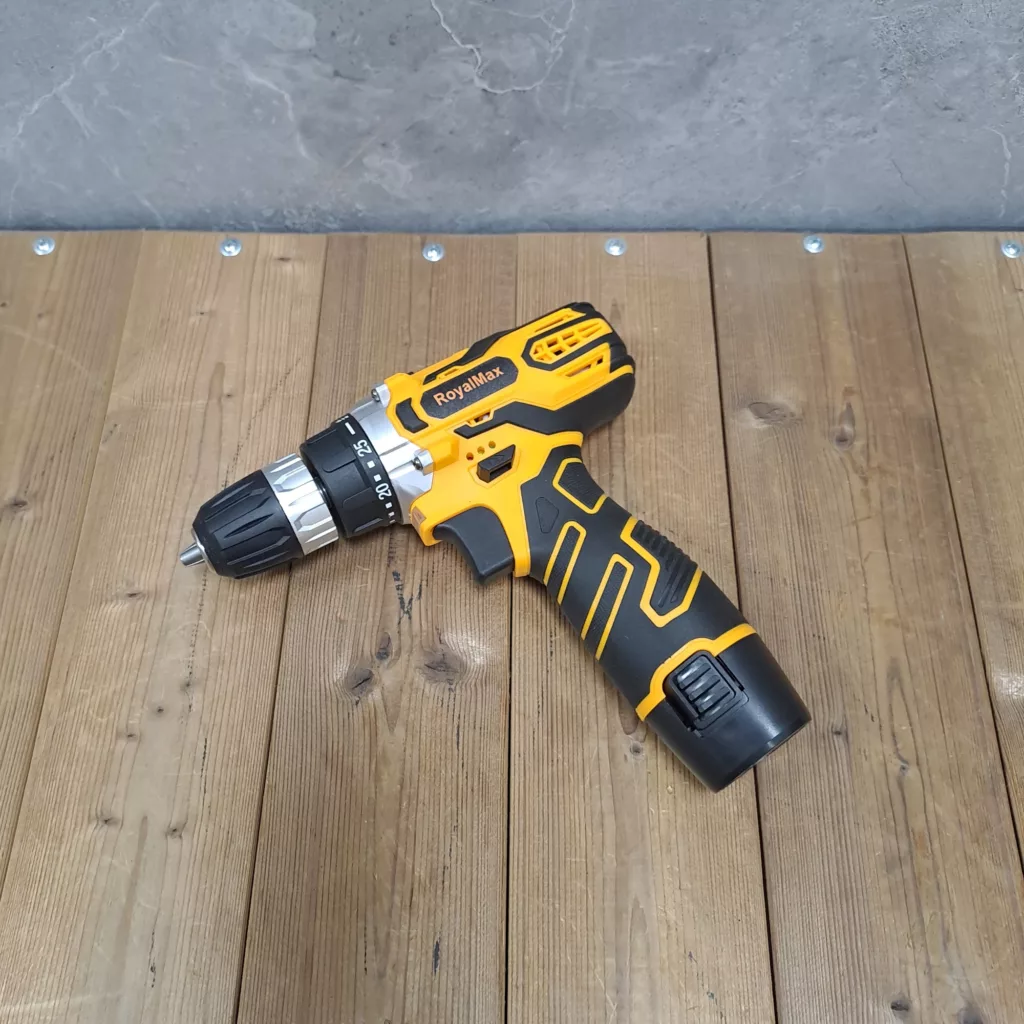 دریل پیچ گوشتی شارژی صنعتی رویال مکس مدل cordles drill