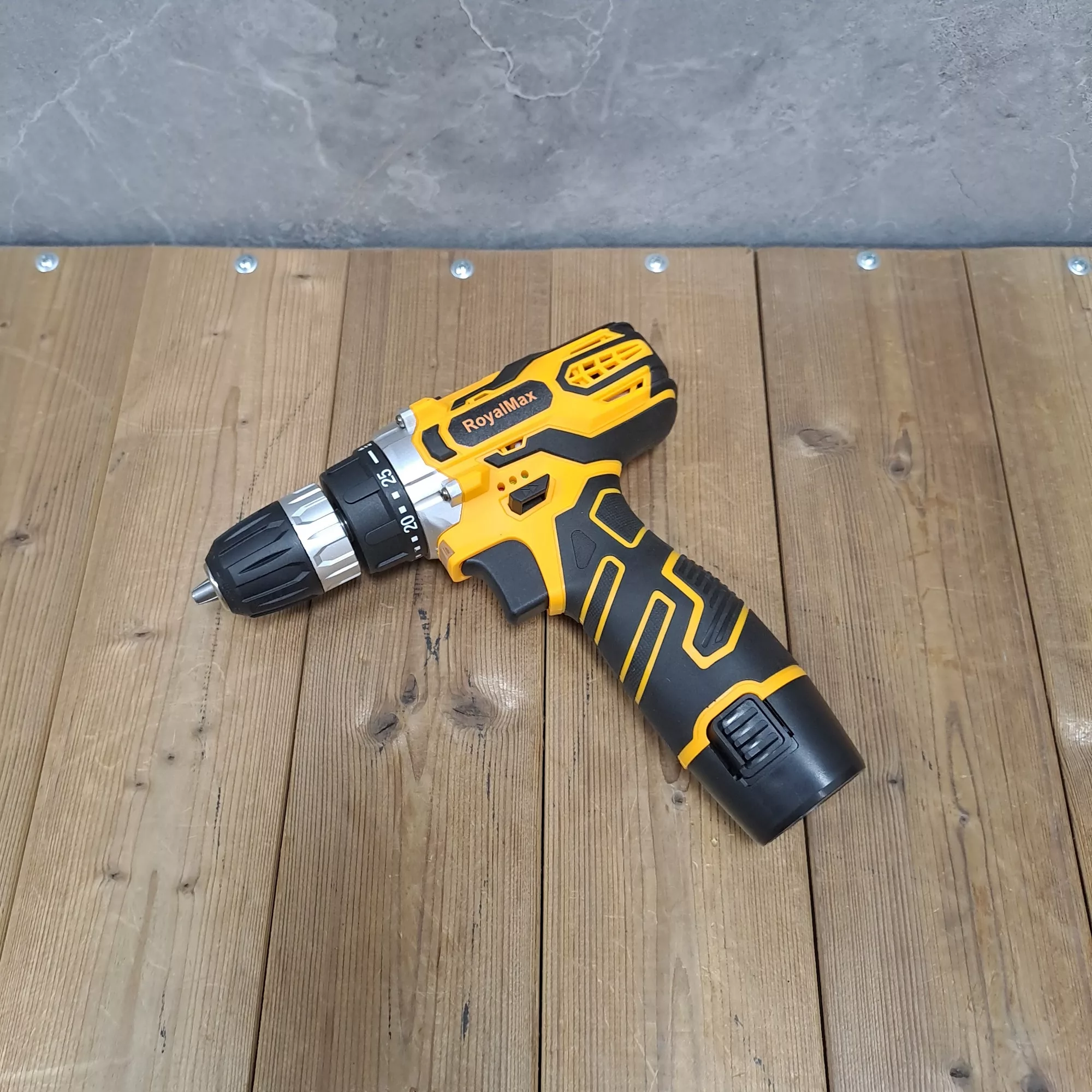 دریل پیچ گوشتی شارژی صنعتی رویال مکس مدل cordles drill