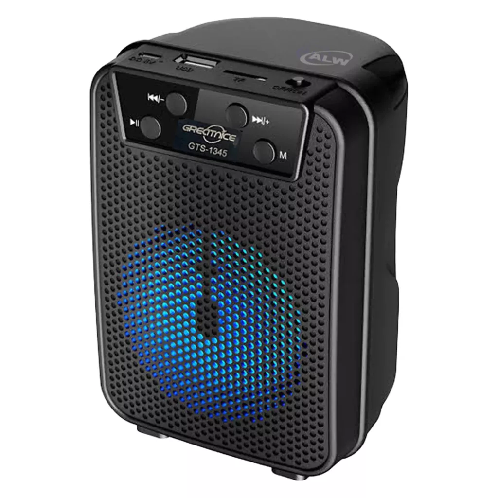اسپیکر بلوتوثی قابل حمل ای ال وی مدل GTS-1345