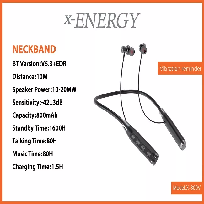 هدفون بلوتوثی ایکس انرژی مدل X-809 V