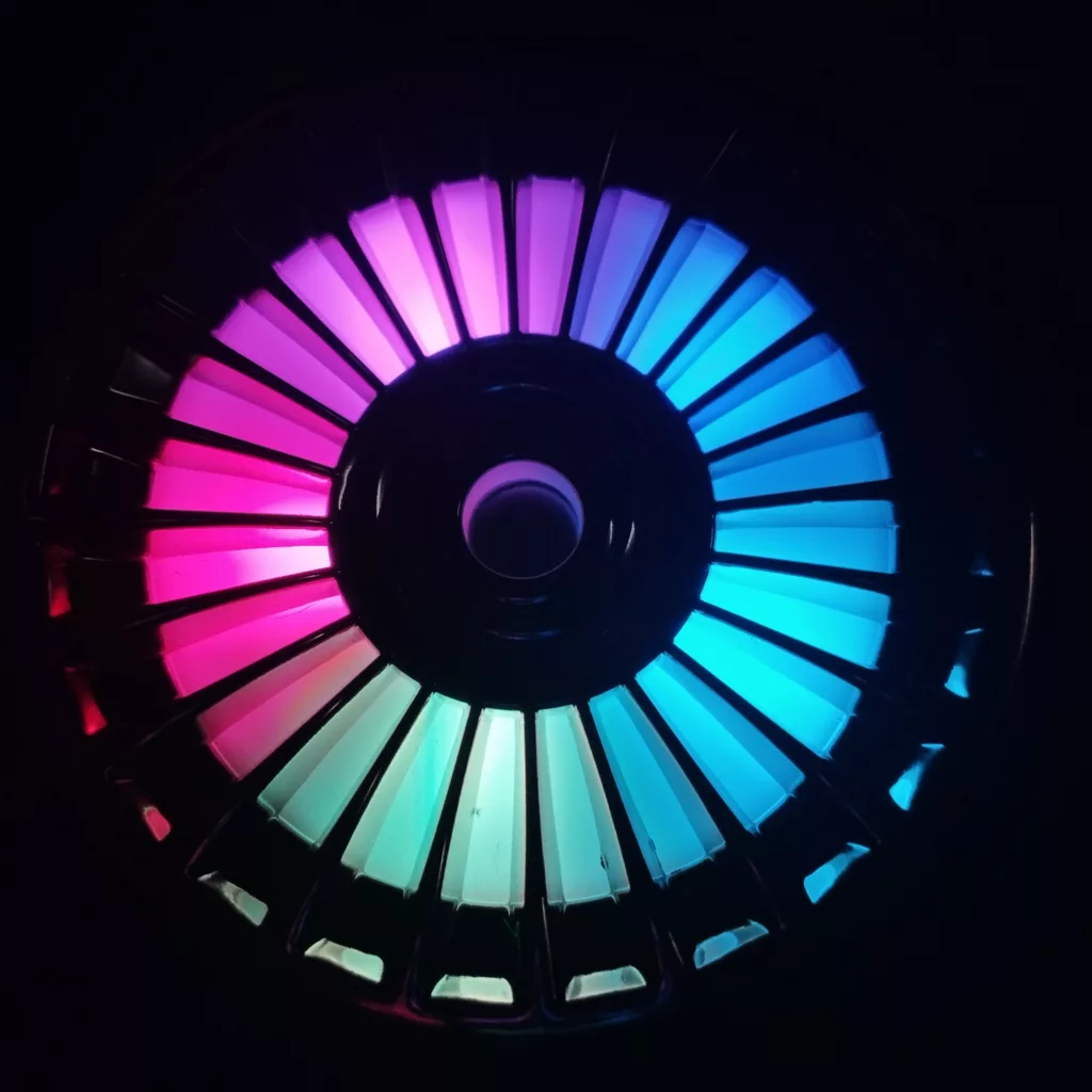 دستگاه بخور و رطوبت ساز سرد مدل رنگین کمان