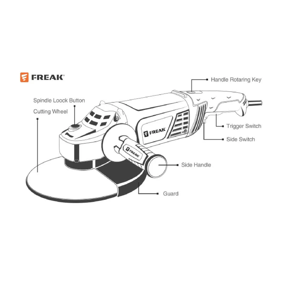 فرز سنگبری فریک مدل  FR-GA4021