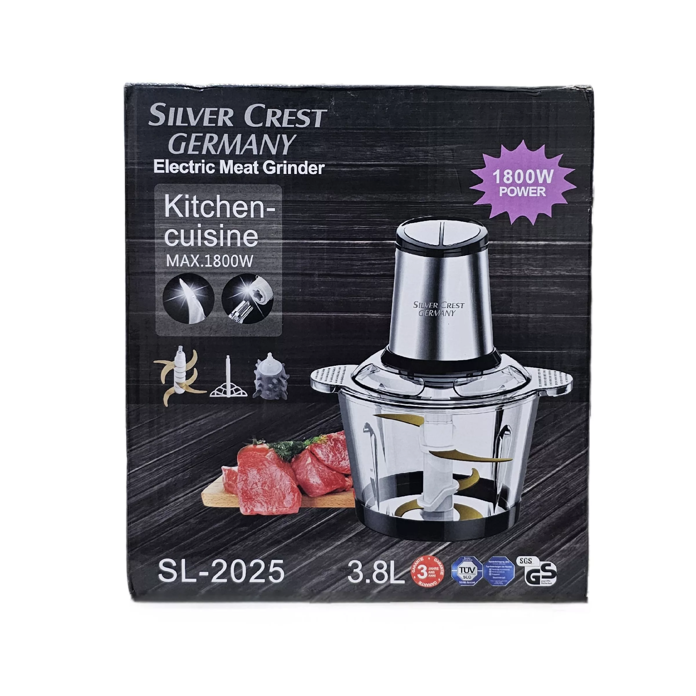 خردکن 3.8 لیتری سیلور کرست مدل SL-2025