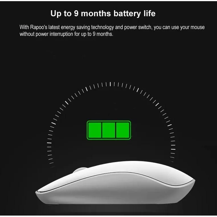 ماوس بی سیم رپو مدل M200 Silent