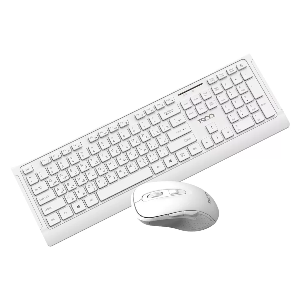 کیبورد و ماوس بی سیم تسکو مدل TKM 7023W