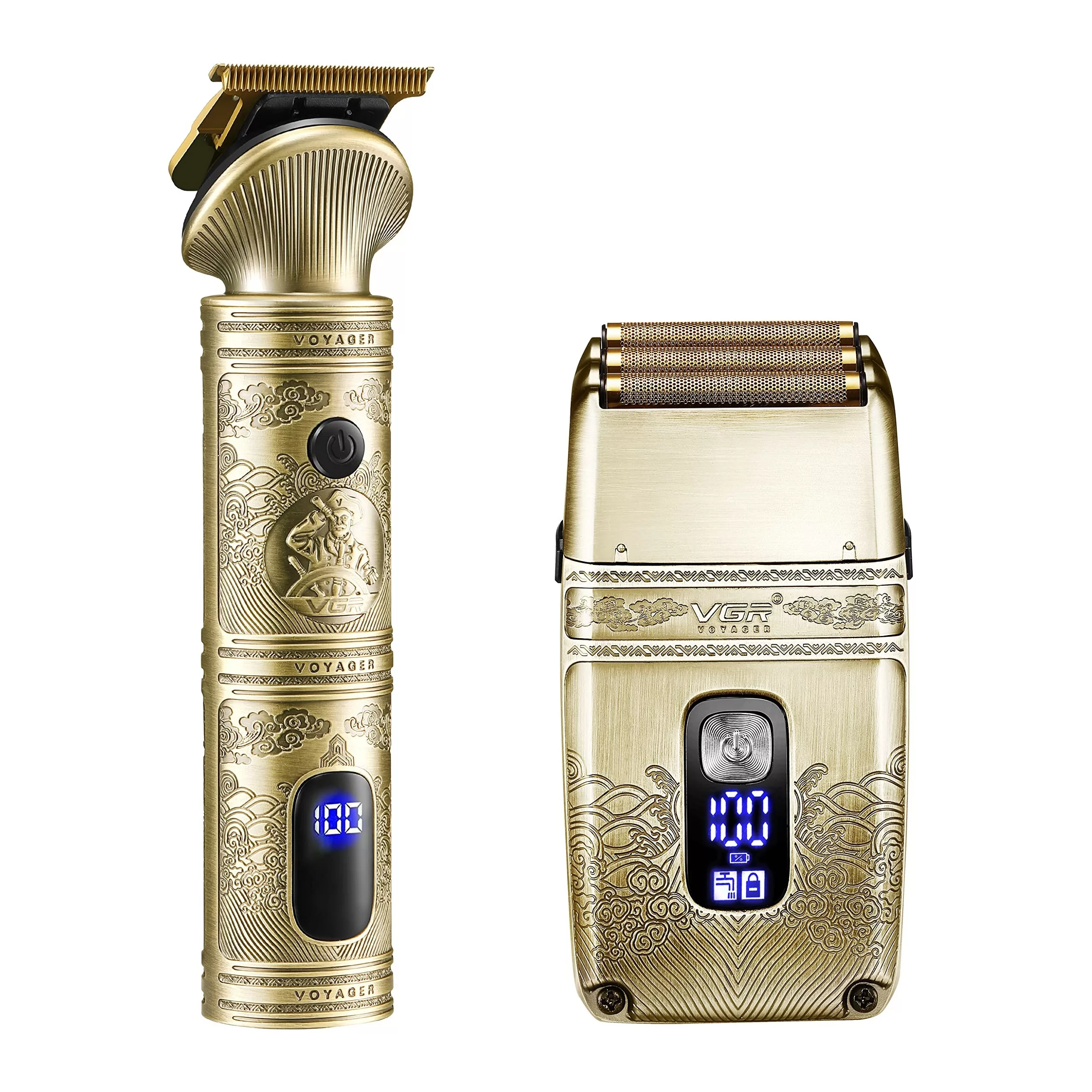 ماشین اصلاح موی سر وی جی آر مدل V-649 به همراه کاشین اصلاح صورت مدل 01 ماشین اصلاح موی سر وی جی آر مدل V-649 به همراه کاشین اصلاح صورت مدل 01