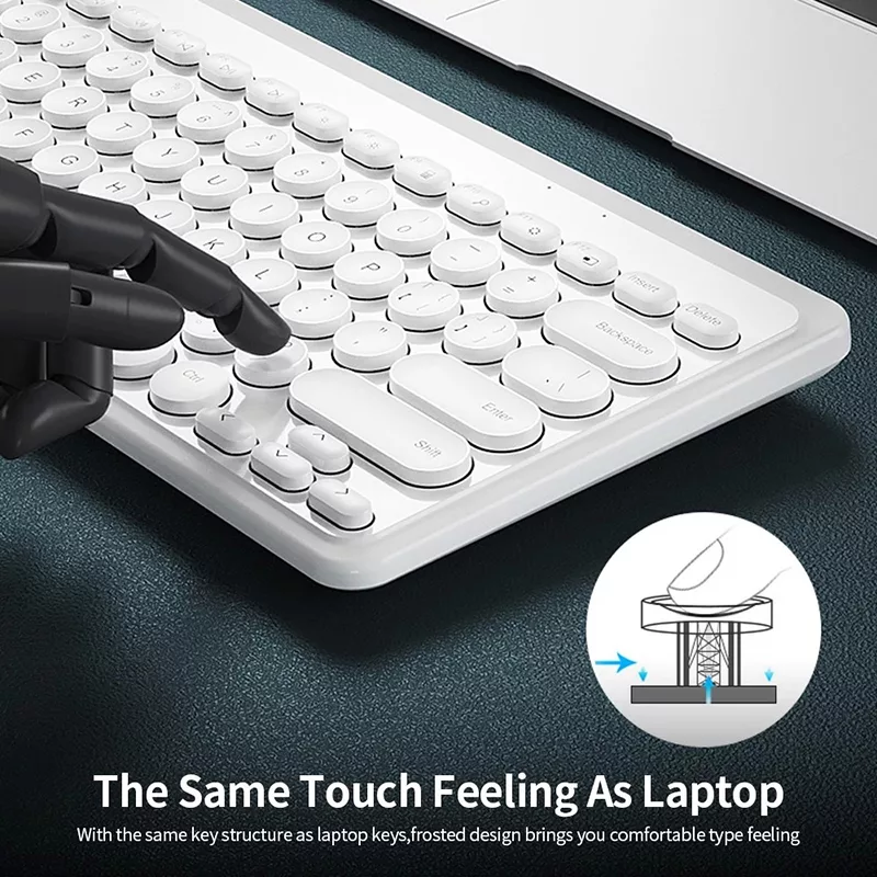 کیبورد بی سیم بی او دبلیو مدل K610