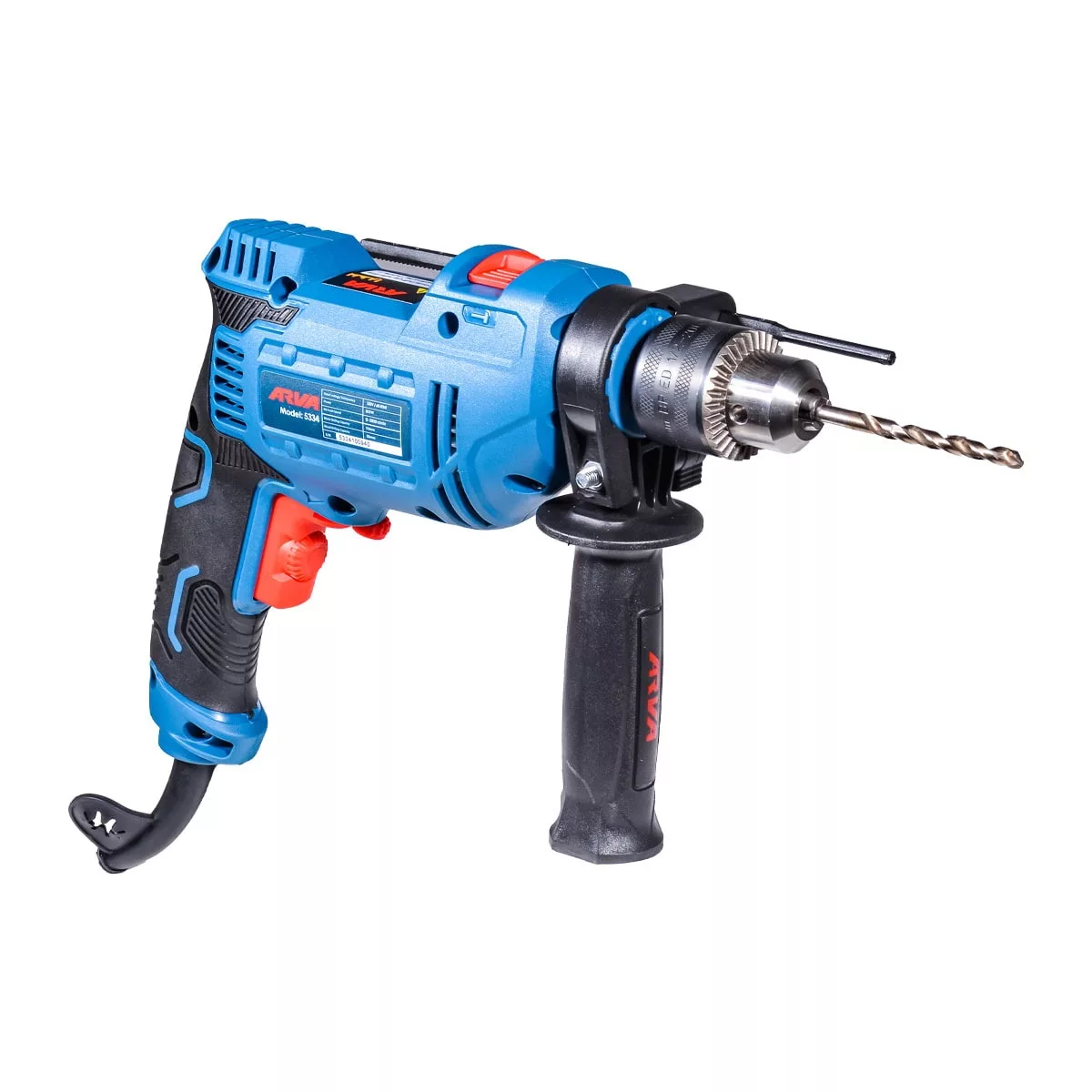 دریل چکشی 13 میلیمتری آچاری 810 وات آروا مدل 5334