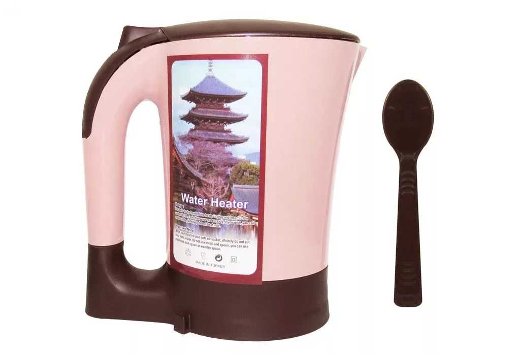 کتری برقی مسافرتی ترکیه ای مدل Water Heater به همراه جا کلیدی برج ایفل
