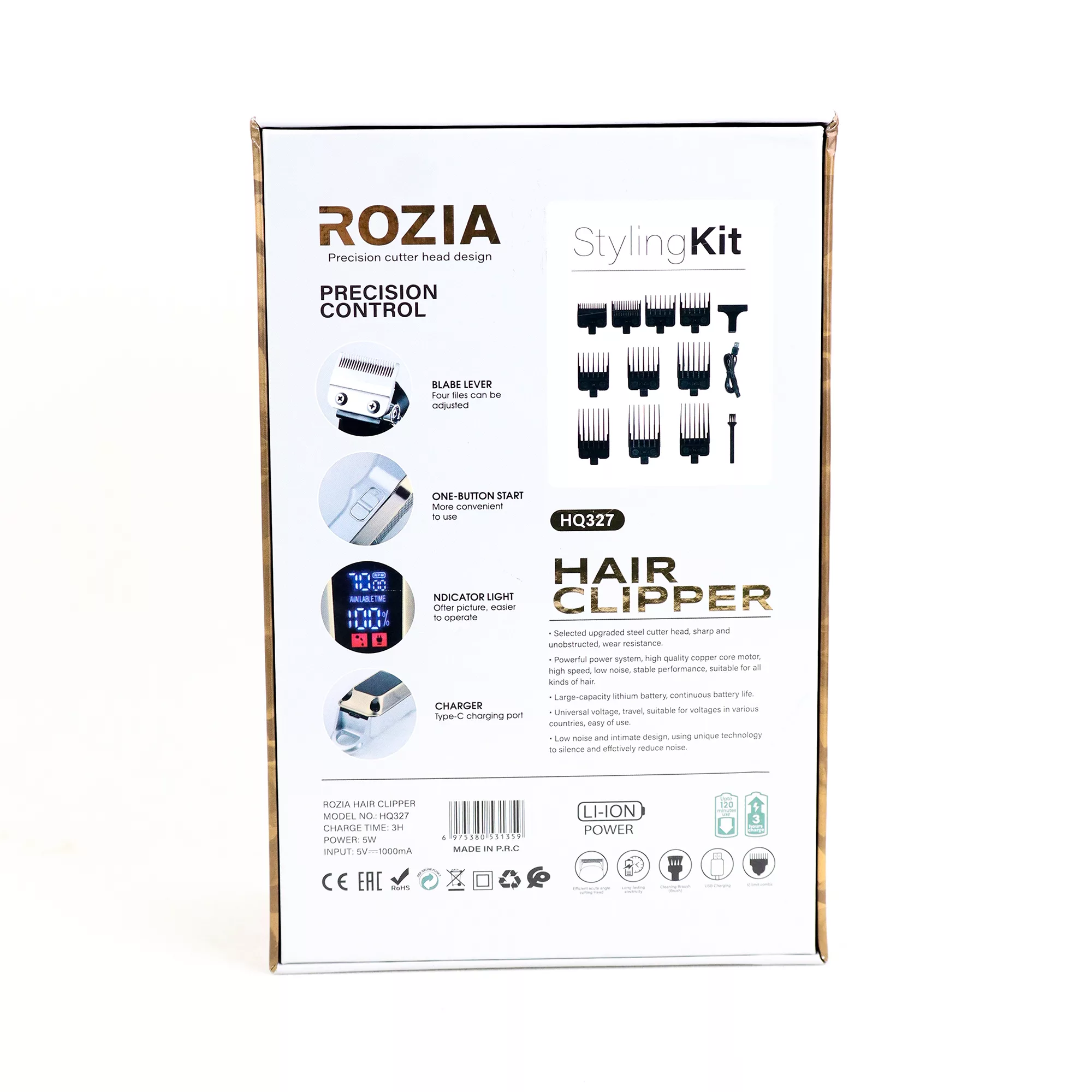 ماشین اصلاح موی سر و صورت روزیا مدل HQ327