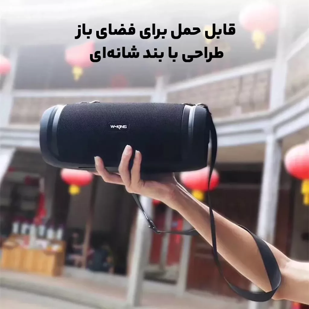 اسپیکر بلوتوثی قابل حمل دبلیو-کینگ مدل D3 Pro