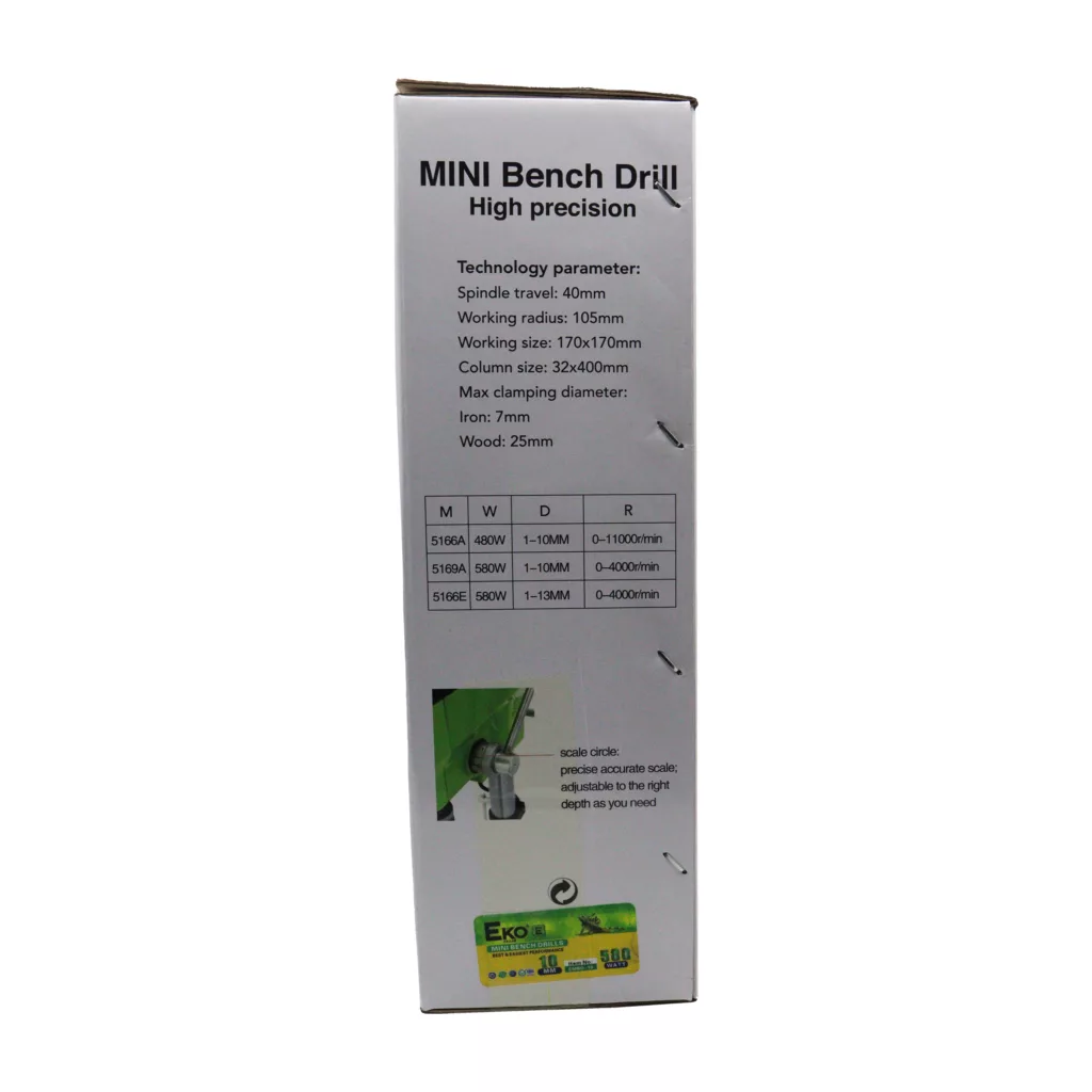 دریل ستونی اکو مدل YP-EMBD-10-580W